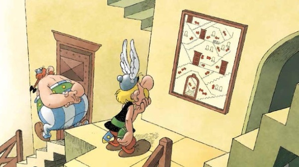 Asterix nella casa che rende folli
